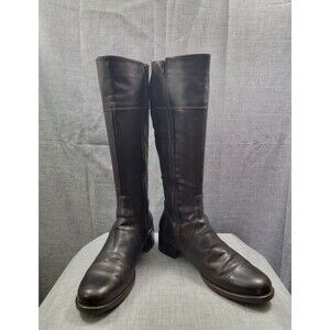La Canadienne Passion Boot WP - Women's Leather Lined Riding Boots Brown Sz 11M